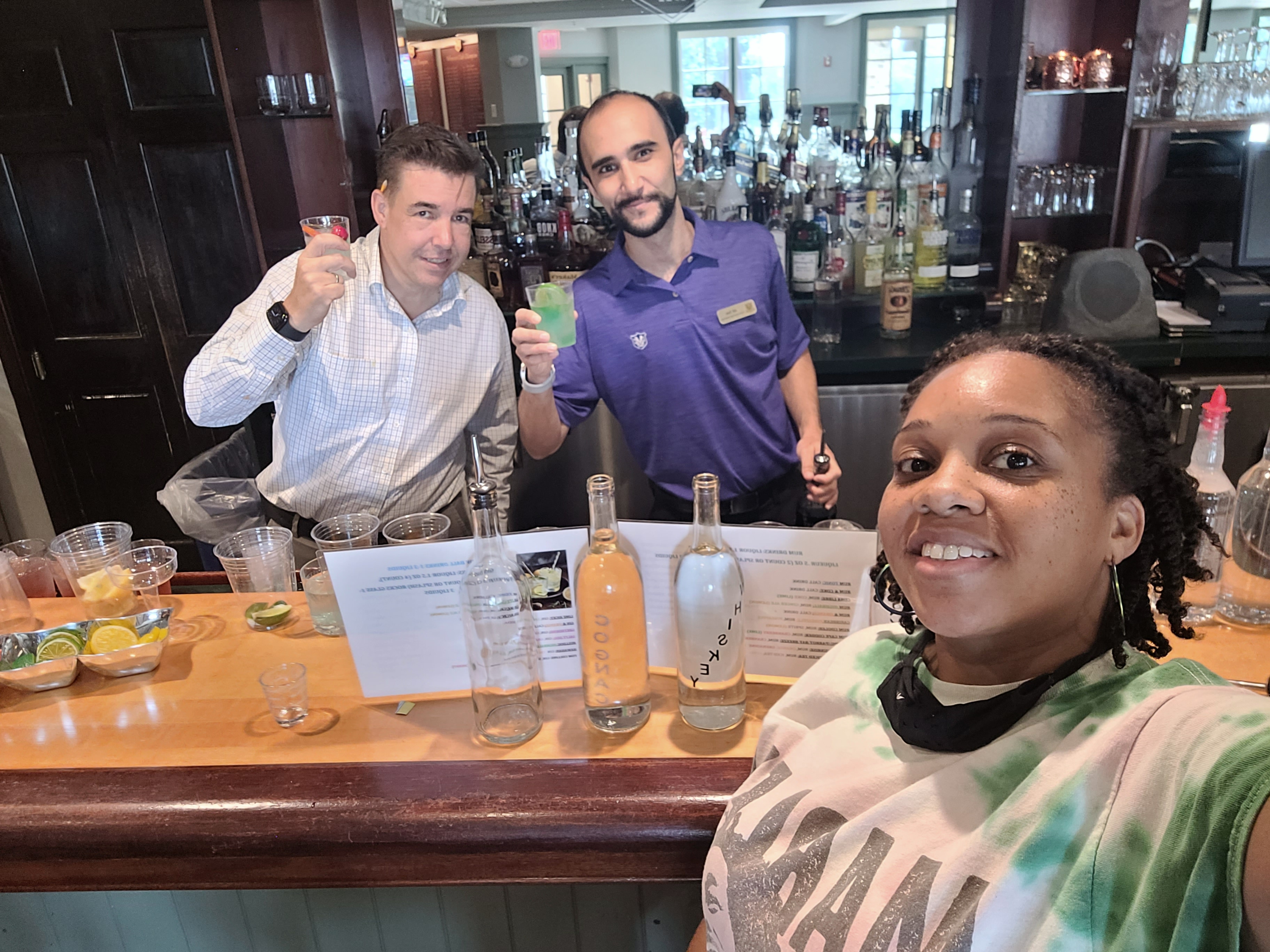 New York City bartending school classroom
